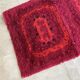 Mid century rya rug / carpet scandinavian design, vintage