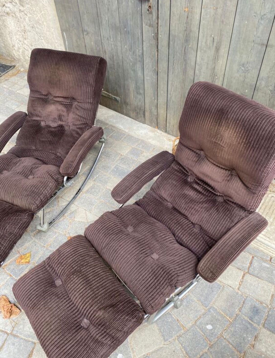 Pair of Lama rocking-chair chair