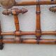 Antique wall coat rack imitation vintage bamboo