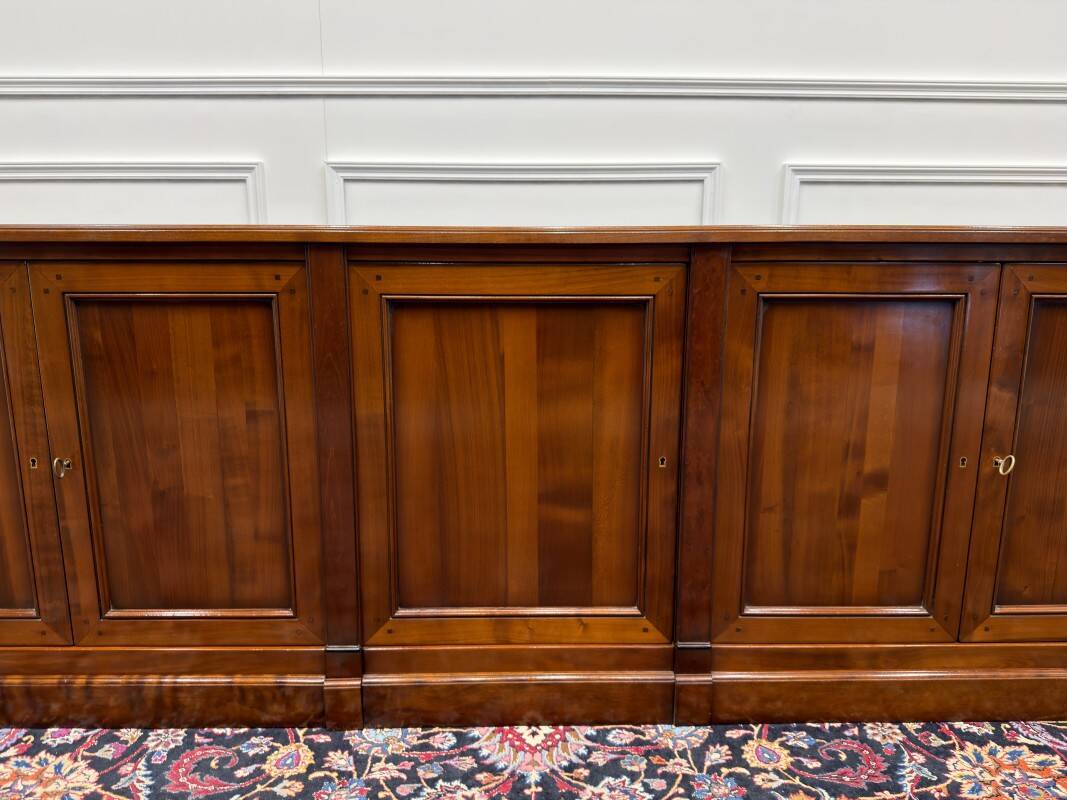 Classic Antique Italian Office Cabinet Sideboard