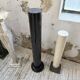 Set of 4 marble columns or pedestals.