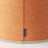 Pair of coloured ceramic table lamps in Art Nouveau style, 1918, with new shades.