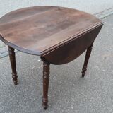 Table with fruit wood flaps, early 20th century