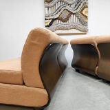Vintage Italian design modular sofa