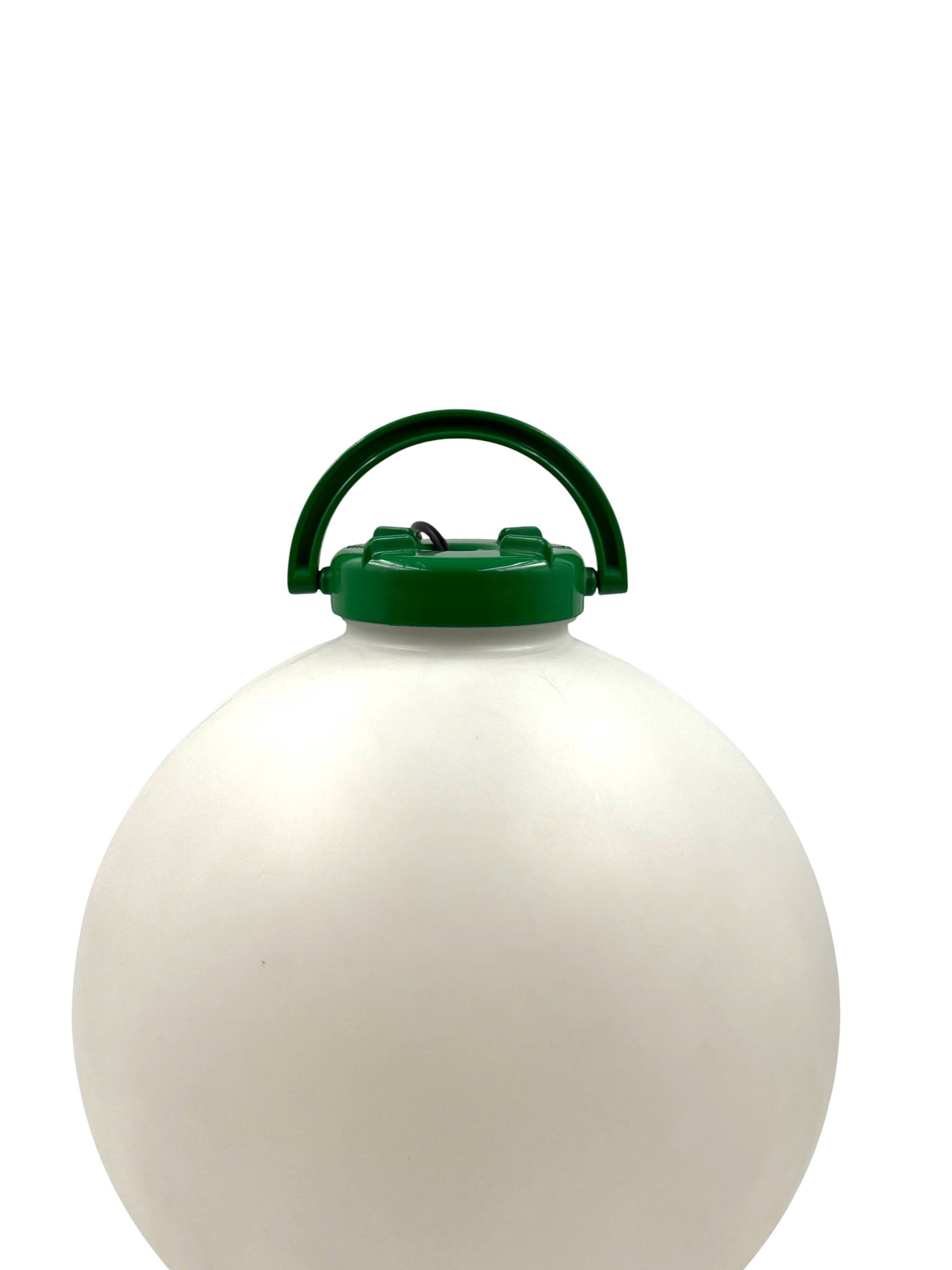 Space Age floor / table lamp mod. Tama, Isao Hosoe, Valenti Italy 1975