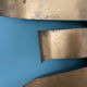 Vintage gilded metal mirror