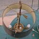 Large gilded bronze hot water bottle lamp