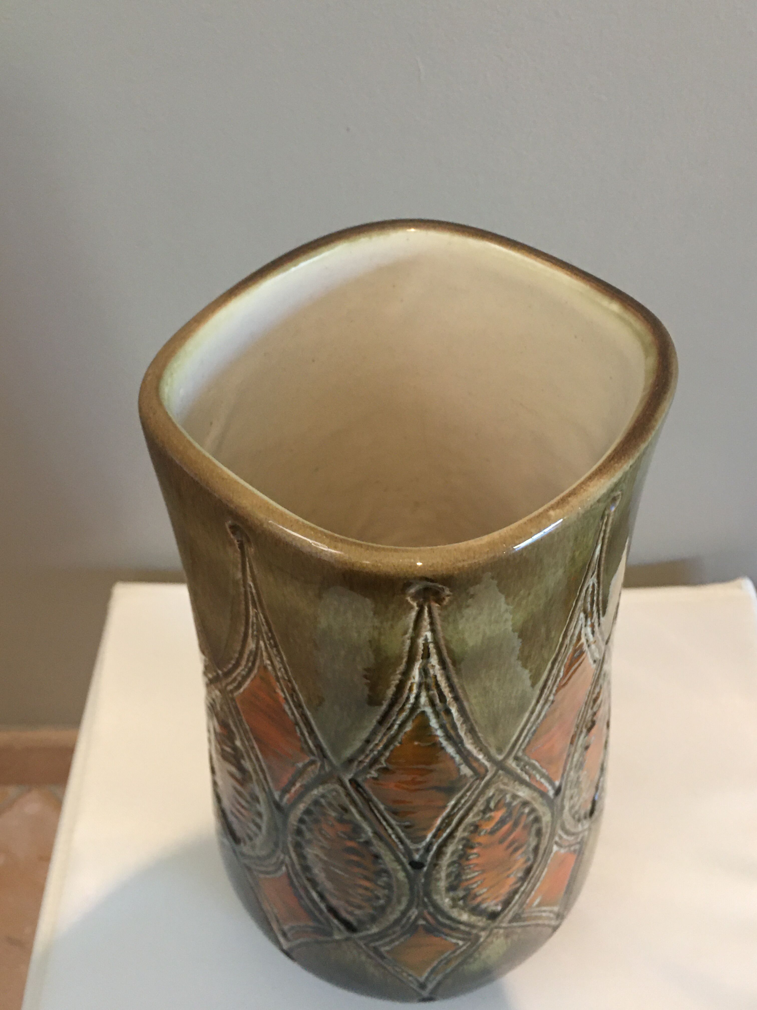 Large vintage vase "The Perigourdine Pottery"