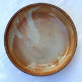 6 stoneware potter's soup plates