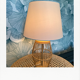 Bamboo cage lamp