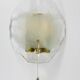 J.T. Kalmar Applique Murano en Laiton et Verre en Forme de Pétale, Vienne, années 1970