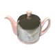 Théière calorifuge Salam Guy Degrenne 4 tasses rare céramique rose