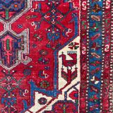 Ancient Persian carpet Hamadan handmade 108x192 cm