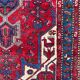 Ancient Persian carpet Hamadan handmade 108x192 cm