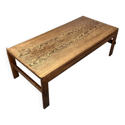 Table basse en wengé Mid Century