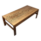 Table basse en wengé Mid Century