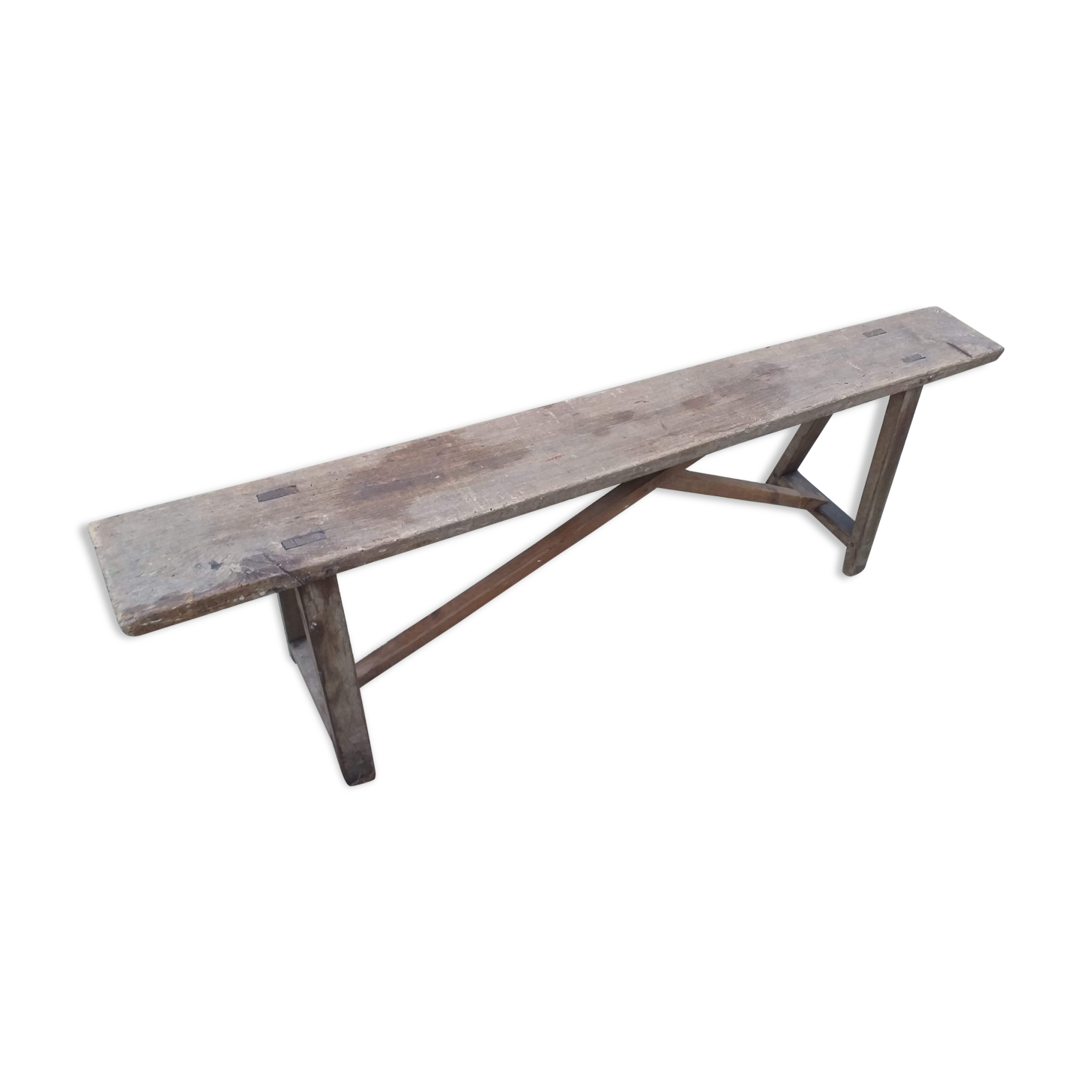 Small old farm bench L 144