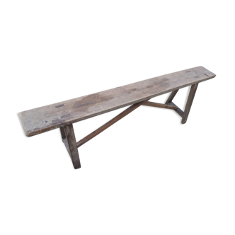 Small old farm bench L 144