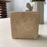 Square stone ashtray
