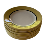 12 dessert plates l'Amandinoise