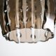Vintage VECA Murano Glass Chandelier - 1970s Italian Pendant Lamp