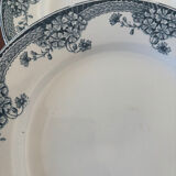 Lot de 6 Assiettes en Terre de Fer Saint-Amand Modèle Suzanne | Vaisse