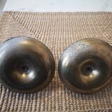 Pair of brass candlesticks