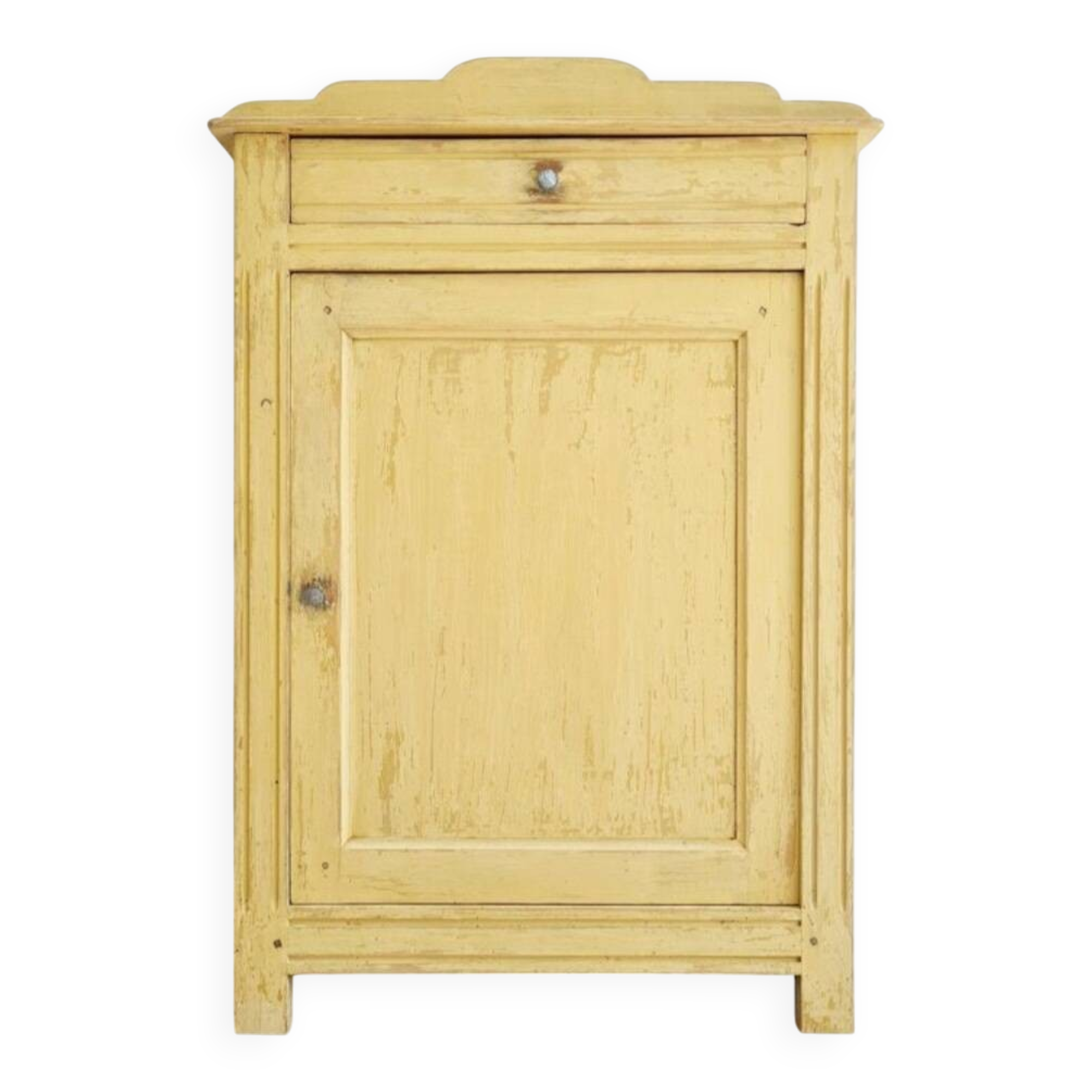 Yellow wooden Parisian sideboard