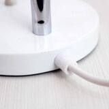 Regent desk lamp in white metal