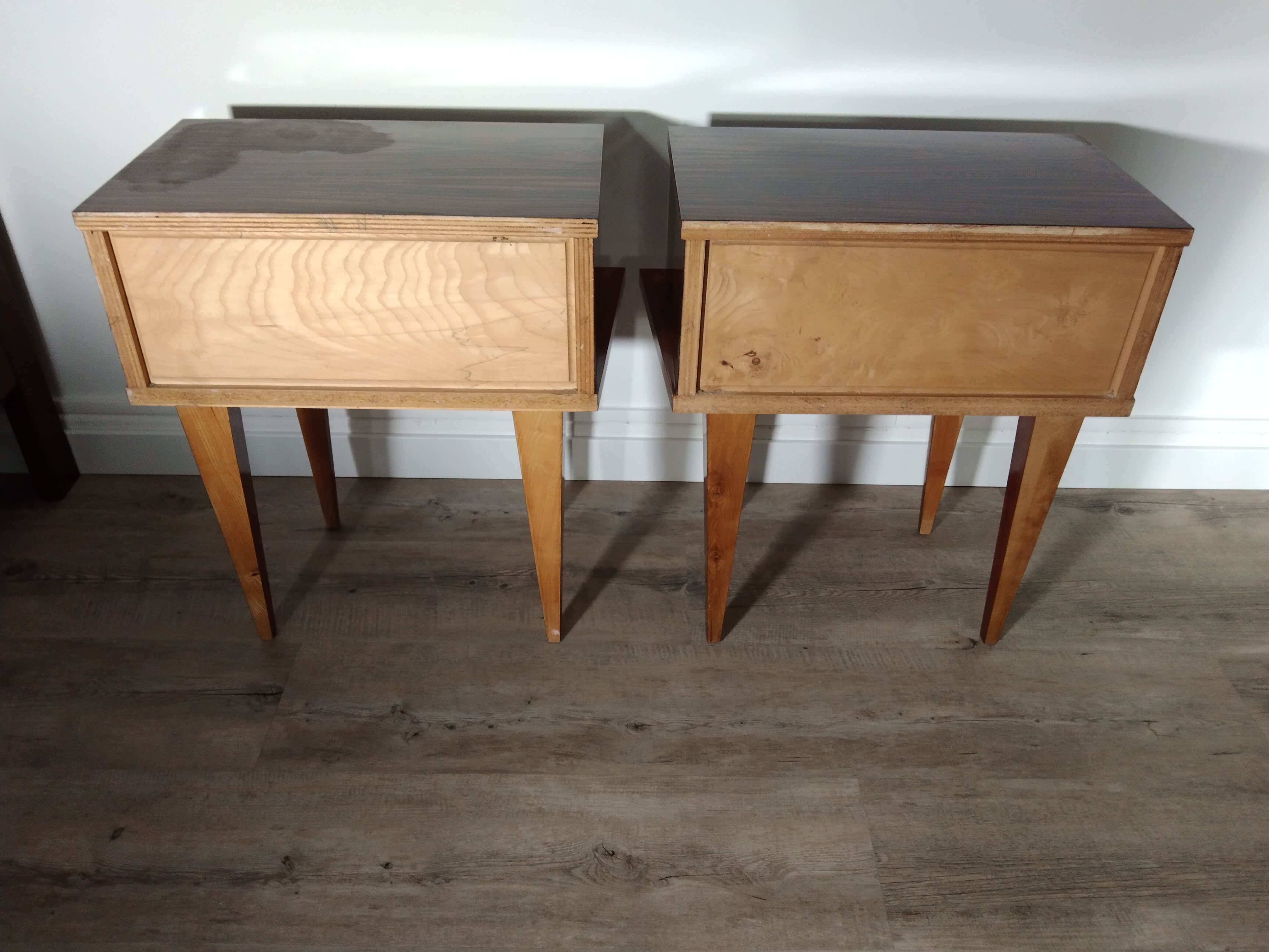 Bedside pair 50s 60s