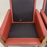 Vintage Danish Lounge Chairs In Rosewood And Leather. 1960s