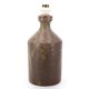 Cylindrical stoneware potter's lamp base, 1970s