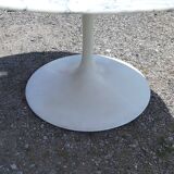 Table Tulip by& Eero Saarinen marble Calacatta, Knoll