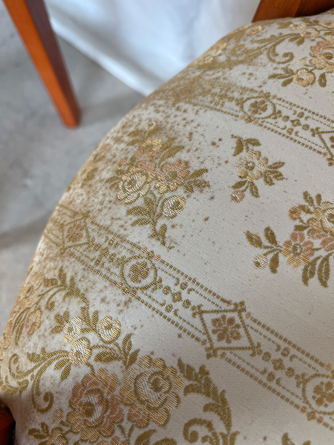 2 upholstered hot air balloon chairs