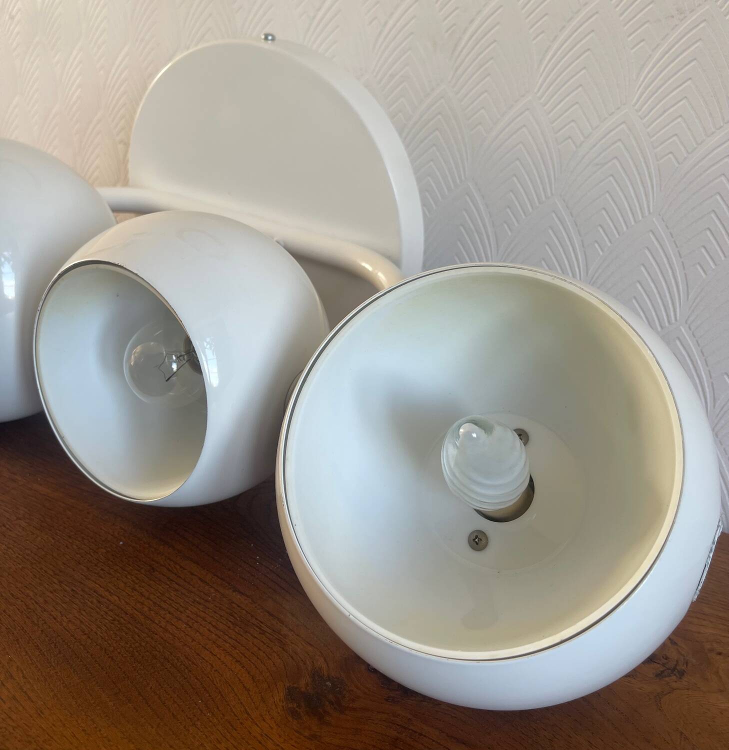 Space Age ceiling light, 1980-90