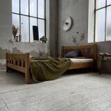 Maison Regain solid double bed 140 cm