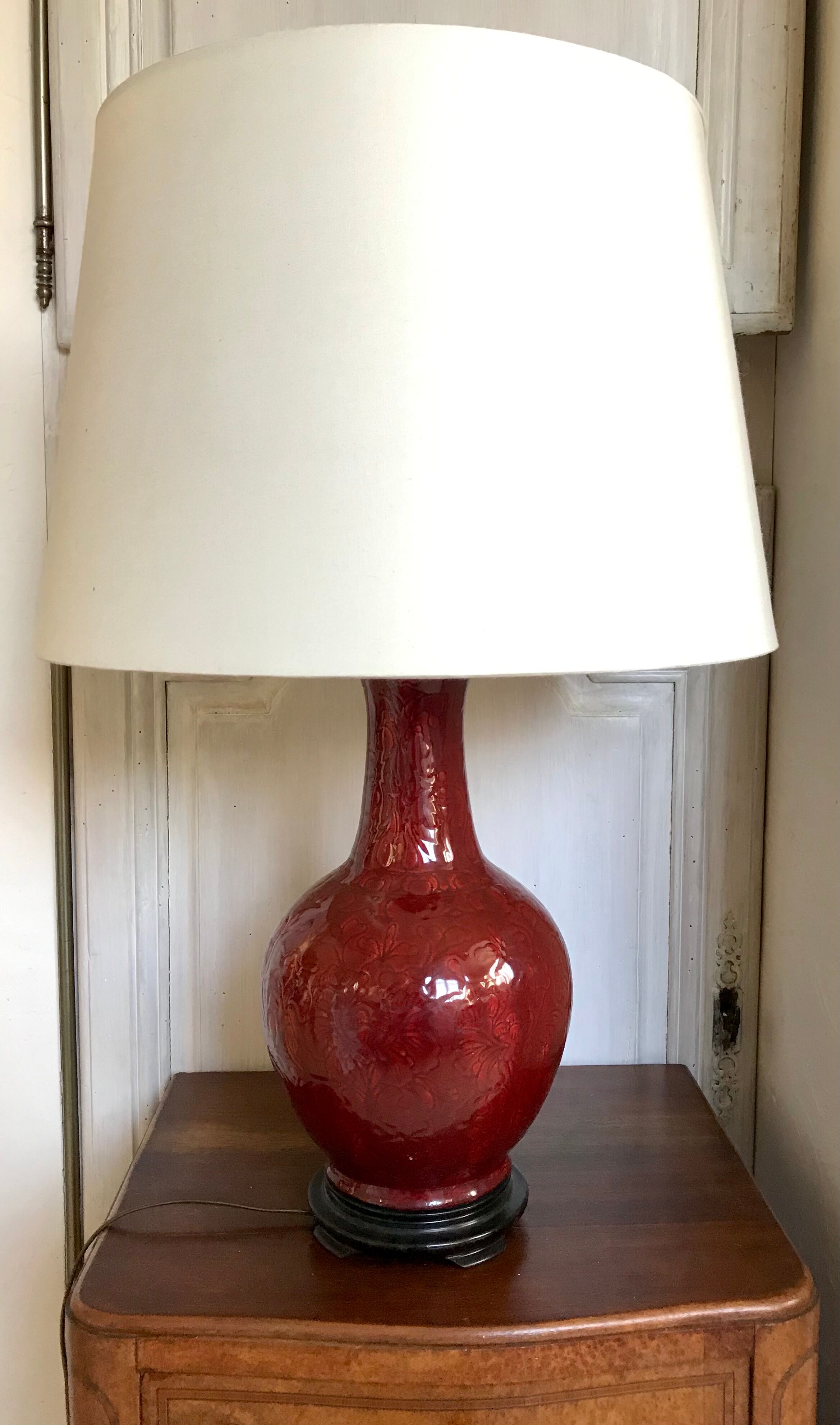 Vintage ceramic lamp