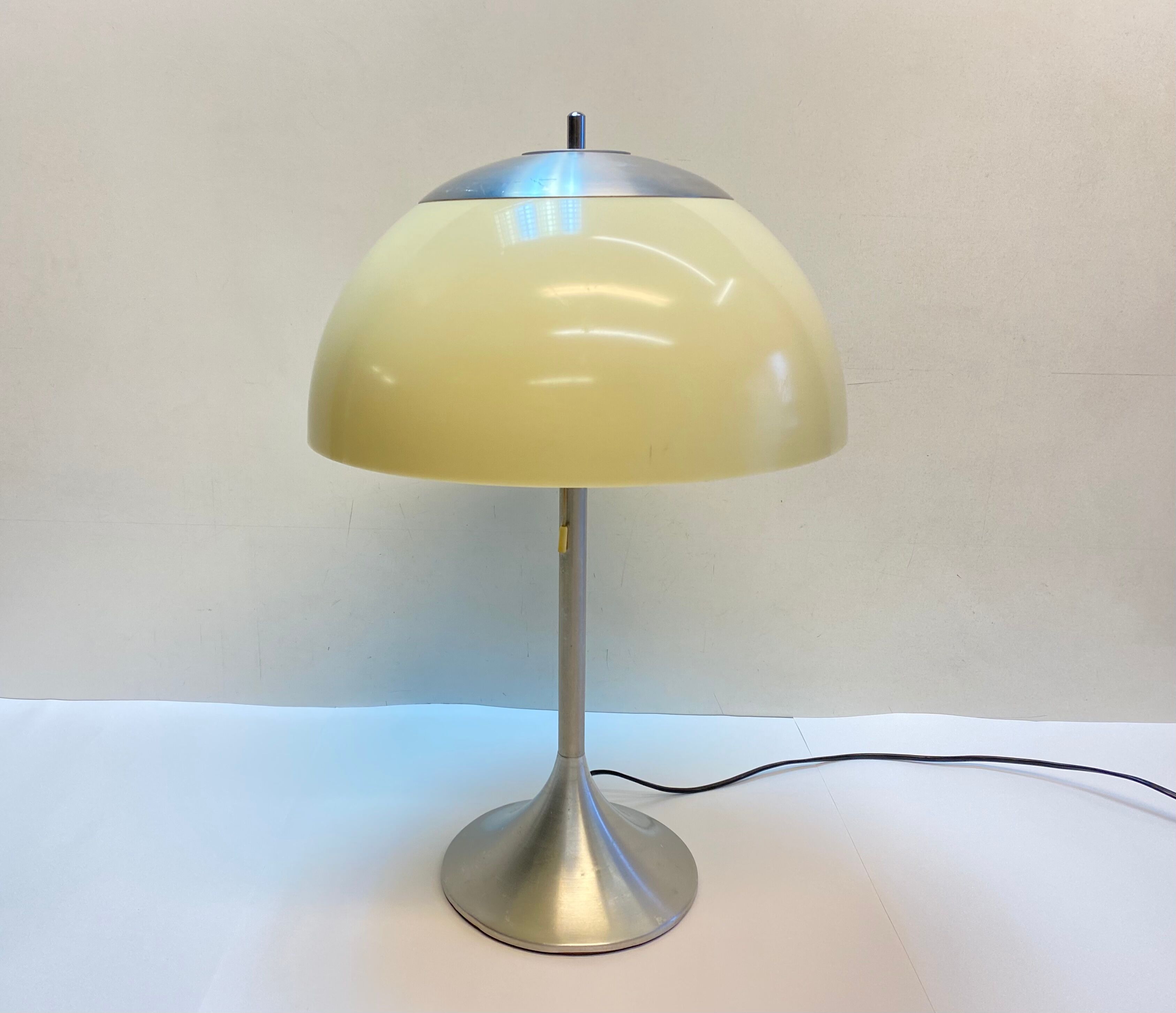 Lamp mushroom walking tulip Unilux France vintage design 70s
