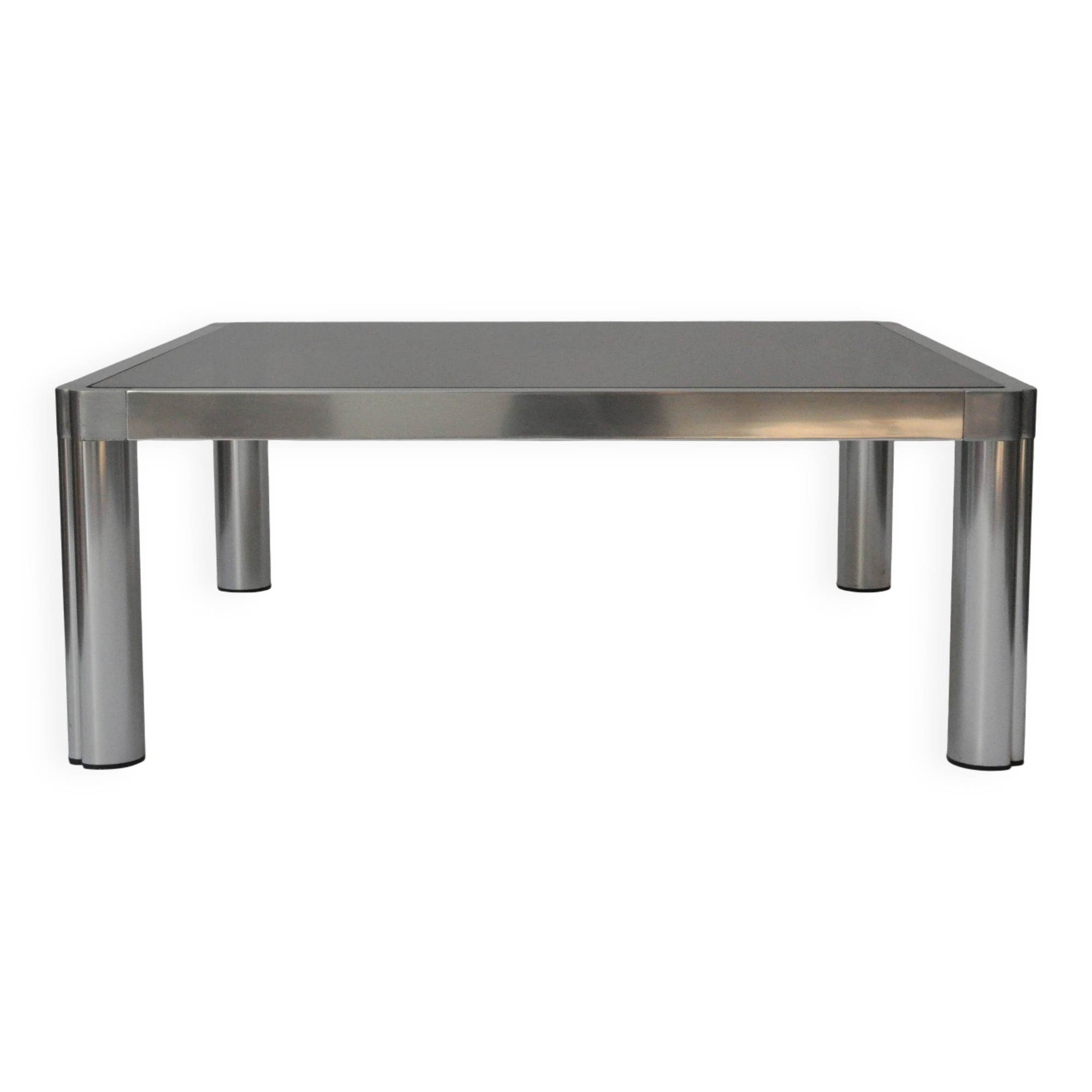 Artifort T122 coffee table by Kho Liang Ie – Original smoked glass – 1970s