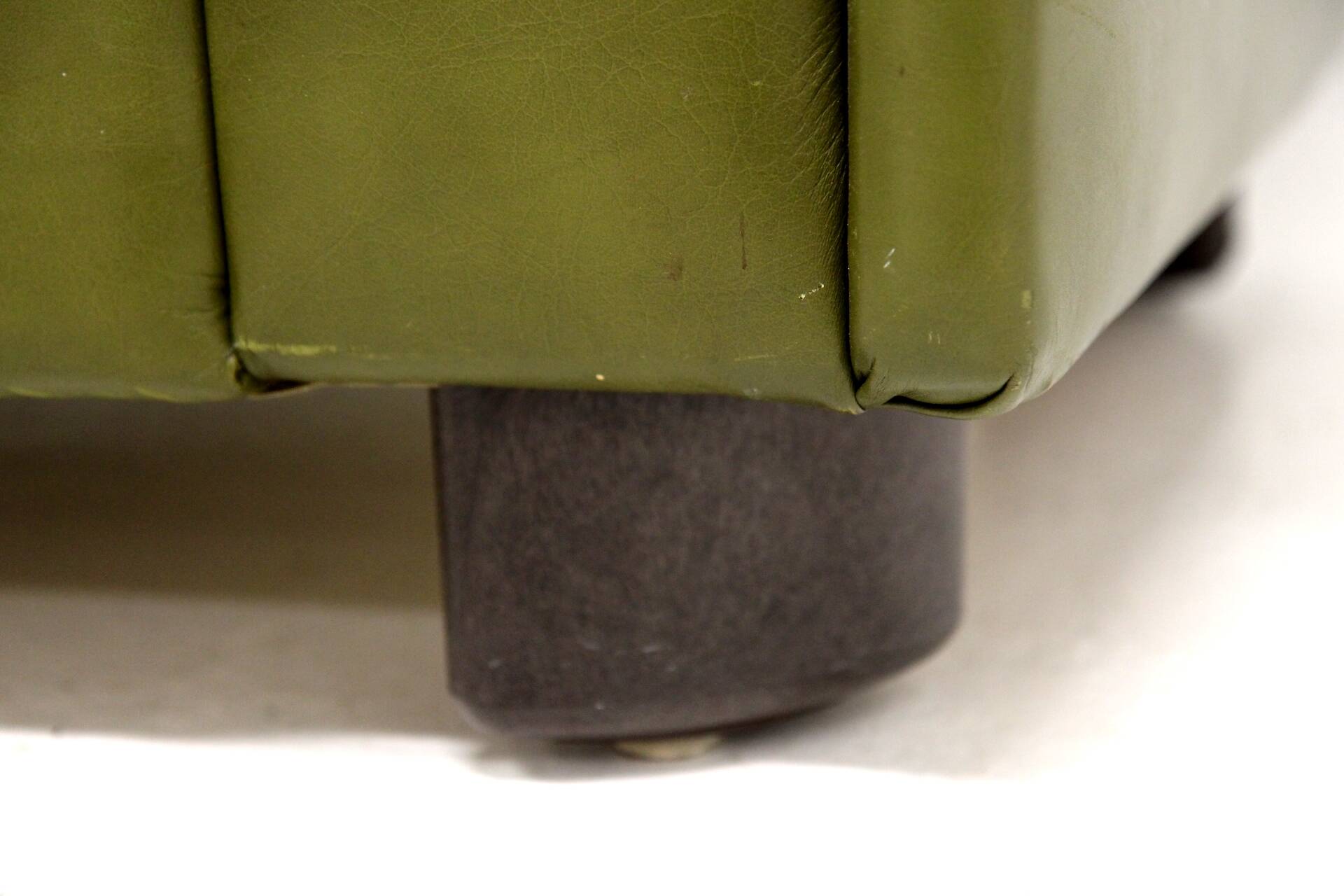 Vintage leather sofa, Sweden, 1990s