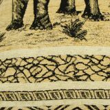 Ethnic velvet elephant cushion
