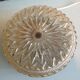 Round ceiling light vintage glass