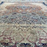 Tapis perse ancien keshan vers 1900