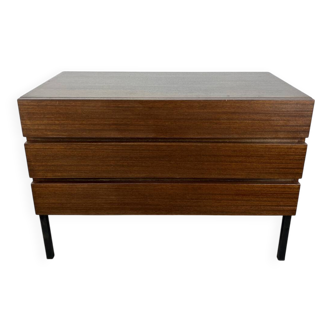 Commode basse, enfilade moderniste années 60