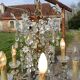 19th century crystal chandelier