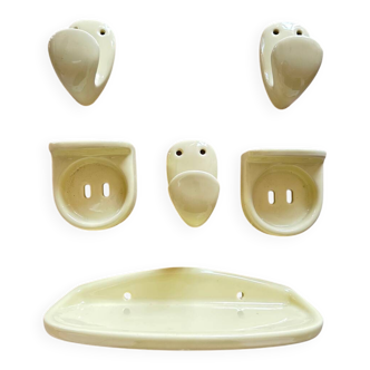 Vintage bathroom accessories