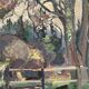 Swedish Oil on Panel – “Layered Landscape” by Bengt Crantz