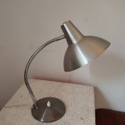 Vintage brushed aluminum wall lamp