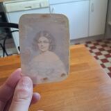 Miniature portrait signed Moritz Dallinger