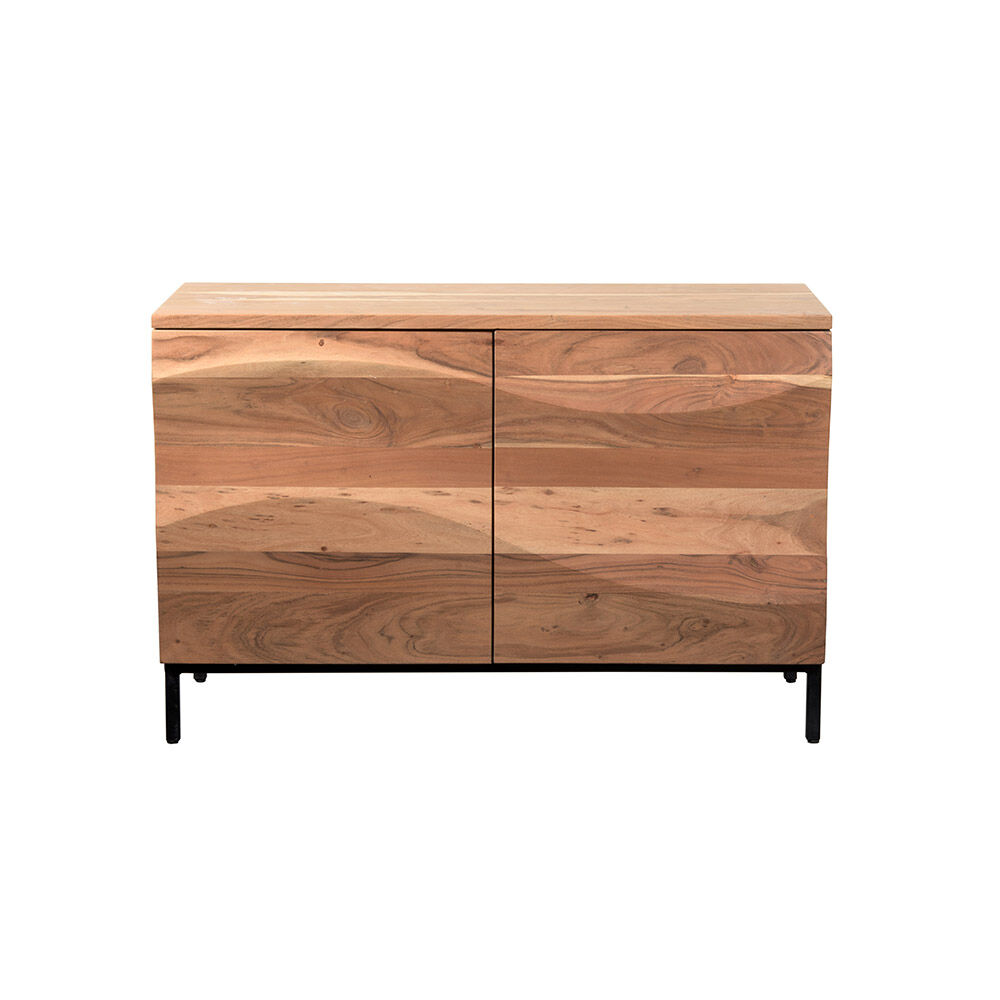 Buffet 2 doors massive acacia